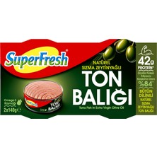 Aesco Superfresh Ton Zeytinyağlı 2X140 gr
