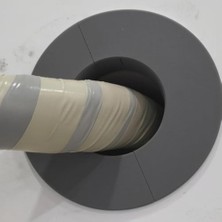 Aesco Klima Borusu Dekoratif Kapak, Plastik, Boru Deliği Kapatma Aparatı Koyu Gri