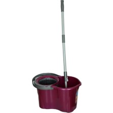 Aesco Kargo Bedava Spin Mop Döner Başlıklı Temizlik Seti 19LT