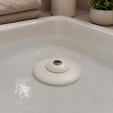 Aesco Küvet ve Lavabo Süzgeç Tıkacı, Su Geçirmez Gider Kapatıcı, Pratik Banyo Gider Kapağı, Küvet ve Lavabo Için Evrensel Gider Tıkama Aparatı