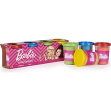 Aesco Barbie Oyun Hamuru 4'lü Paket - (4 x 100 Gr)