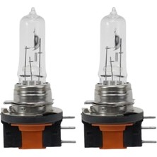 Aesco 2 Adet 12V H15 15/55W Standart Renk Halogen Ampul