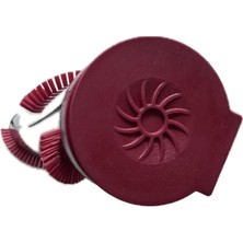 Aesco Tefal- Rowenta X-Pert 160/X-PERT 360 Şarjlı Süpürge Fırça / 9100040193 / Süpürge Başlık Fırçası - Kırmızı
