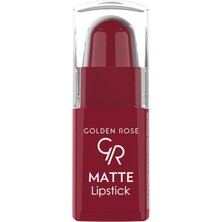 Aesco Golden Rose Matte Lipstick Mini No: 19 - Kadifemsi Mat Ruj (Seyahat Boy)