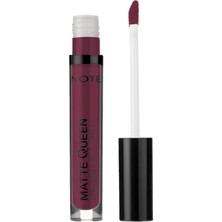Aesco Note Cosmetics Matte Queen Lipstick 18 Lead The Heart Kalıcı Likit Ruj, Mor