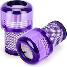 Aesco Romıvo Dyson V12 Için 2 Adet Filtre, Yıkanabilir, 971517-01 Için Yedek