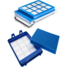 Aesco Popüler Ön Filtre ve Kapağı Set Philips Marathon Ultimate ile Uyumlu