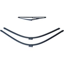 Aesco Ön Cam Arka Cam Silecek Peugeot 308 Hb T7 ile Uyumlu 2012-2013