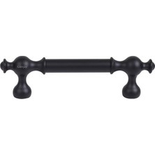 Aesco Gürçay Hırdavat Luxury Dora Kulp Siyah 96MM (2 Adet)