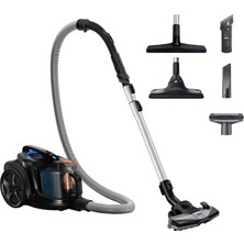 Aesco Philips Marathon Daily Torbasiz Elektrikli Süpürge, 750W, Powercyclone 8, Alerji Kilit Sistemi, Allergy H13 Filtre, Carpetclean Başlık, XB7150/07