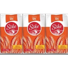 Aesco Söke-3 Adet Un 5 kg -Toplam 15 kg