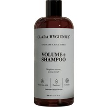 Aesco Clara Hygienics Volume+ Shampoo 400 ml Hyaluronic Acid Series Şampuan