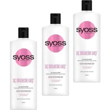 Aesco Syoss Saç Dökülmesine Karşı Saç Kremi, 500 Ml, 3'lü Set 8690572710035