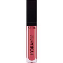 Aesco Note Cosmetics Hydramoist Lipgloss 07 Mellow Thought Nemlendirici Dudak Parlatıcısı, Pembe