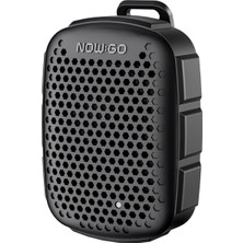 Aesco Nowgo Lava Clip 5W Klipsli Su Geçirmez Taşınabilir Mini Bluetooth Hoparlör Siyah