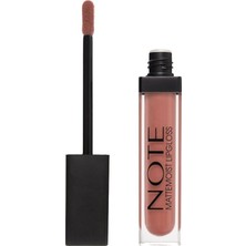 Aesco Note Mattemoist Lipgloss 401 Matnude Yarı Mat Saten Bitişli Likit Ruj, Nude