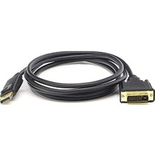 Aesco Dark 1.8m Display Port - DVI Kablo (DK-CB-DPXDVIL180)