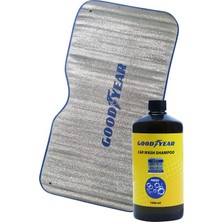 Aesco Goodyear Güneşlik ve Oto Şampuan Seti