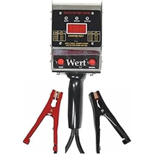 Aesco Wert W 2658, Akü Test Cihazı Dijital Göstergeli, Siyah