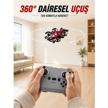 Ruhes Uzaktan Kumandalı Rc Drone 360° Akrobatik Dönüş 3 Kademeli Hız Headless Mode