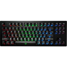 Aesco Akko Monsgeek M3 V5 He Black Transparent Astroaim Manyetik Switch 8k Hz Hall Effect Hotswap Rgb Kablosuz Ingilizce Gaming Klavye