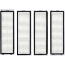 Aesco Loohaoc Yedek Parça Seti Hepa Filtre L10S ULTRA/L10S PRO/D10S PLUS/L10 ULTRA/L10 Prime Xiaomi X10 Plus ile Uyumlu (4 Hepa Filtre)