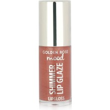 Aesco Golden Rose Mood Shimmer Lip Glaze Lipgloss NO:253 Sunset Glaze - Renkli Dudak Parlatıcısı