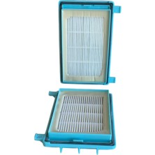 Aesco Elektrikli Süpürge Hepa Filtre - Mavi Plastik - 2 Adet - Phılıps Sclass - Modelleri Ile Uyumlu Ürünler Açıklamada