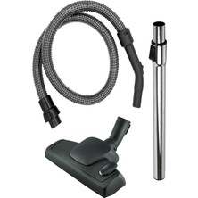 Aesco Marketto Electrolux ile Uyumlu Ergoeasy Ztı 7630 Uyumlu Çelik Telli Süpürge Hortum Komple Seti 3'lü