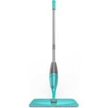 Aesco Pony Süper 2 Li Sprey Mop + Teleskopik Saplı Cam Sileceği Yeşil Paspas Temizlik Seti