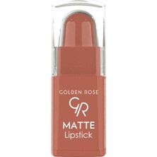 Aesco Golden Rose Matte Lipstick Mini No: 01 - Kadifemsi Mat Ruj (Seyahat Boy)