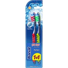 Aesco Perfect Çift Etkili Diş Fırçası 2'li Set