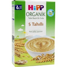 Aesco Hipp Organik 5 Tahıllı Tahıl Bazlı Ek Gıda 200 gr