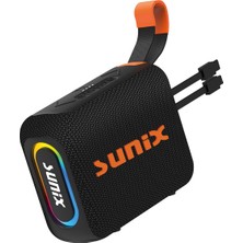 Aesco Sunix 5000 Mah Powerbank Özellikli Taşınabilir Bluetooth Hoparlör BTS-400