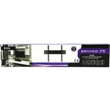 Aesco LCD LED Sabit Tv Askı Aparatı, 27" - 50" Uyumlu, Siyah, 56X127 cm Boyutlarında