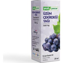 Yeşil Pazar Üzüm Çekirdeği Yağı 20 ml