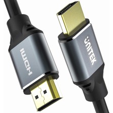 Aesco Unıtek HDMI 2.1 Kablo 1,5 M 8 K, Ultra High Speed HDMI Sorunsuz 8K@60Hz, 4K@120Hz, Dinamik Hdr 10 +, Dolby Vision, Earc, OLED Tv, Gaming, Xbox Series X, Ps5, Alüminyum Fiş, Esnek