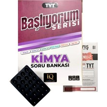 IQ Yayınları Başlıyorum Tyt Kimya Soru Bankası-Barış Yayınları Tyt Deneme+Vantuz-