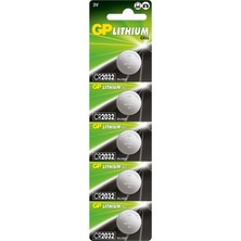 Aesco Gp CR2032 3V Lityum Para Pil