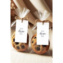 Aesco Beysüs 40LI Şeffaf Jelatin Çok Amaçlı Lokum Çerez Poşeti 8X21CM