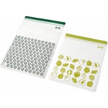 Aesco Ikea Plastik Torba Istad, 30 Adet Paket, Şunlardan Oluşur: 15 Torba 6 L (28,5 x 41 Cm) ve 15 Torba 4,5 L (27 x 34 Cm), Tekrar Kullanılabilir, Çünkü Tekrar Kapatılabilir