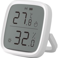 Aesco Sonoff SNZB-02D Zigbee LCD Ekranlı Akıllı Sıcaklık ve Nem Sensörü | SNZB-02D