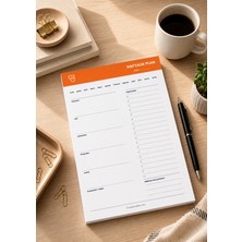 Sadece Defter To Do List Haftalık Planlayıcı