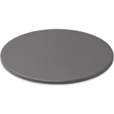Aesco Weber Pizza Taşı – Büyük (Ø 36 Cm), Sırlı Kordierit Barbekü Pizza Taşı, Hızlı Isınır ve Isı Yayar, Tüm Mangallar Için Uygundur (37 cm Çapındaki Kömür, Gaz, Pelet, Elektrik), Siyah (18412)