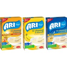 Aesco Arı Mama Pirinç Unu 250 gr 3 Lü Karma Paket