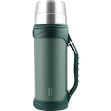 Aesco X-Juglarge Paslanmaz Çelik Termos 1200ML Seyahat Termosu 1.2l (Yeşil)