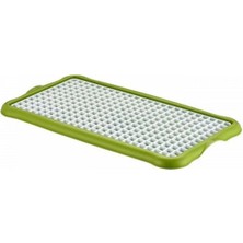 Aesco 5dm-Pratik Lavabo Tezgah Üstü Bulaşık Kurutmalığı Süzmatik 22X40 cm