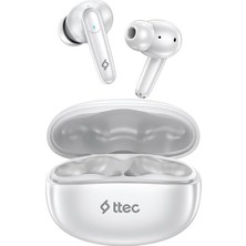 Aesco Ttec Airbeat Pro Gerçek Kablosuz Tws Bluetooth KULAKLIK-2KM167 (Beyaz)