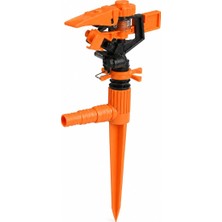 Aesco Orret Home Açı Ayarlı Bahçe Sulama Fıskiyesi Basınç Ayarlı Sprink Yer Tipi Toprağa Batırmalı 360° Döner Sprey Sulama Sistemi Hortum Uyumlu (Asorti Renk)