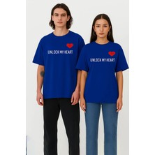 Mondschein Unisex Kadın Erkek The Key To Çift Sevgili T-Shirt 2'li Set Takım